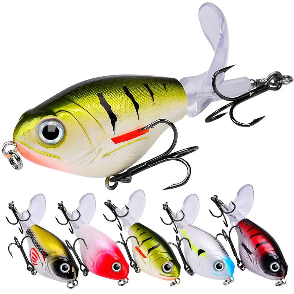 

1pc Whopper Plopper Fishing Lure Floating Water 11.5g/16g Pencil Bait Bionic Lure Bait Fishing Tackle Accessories