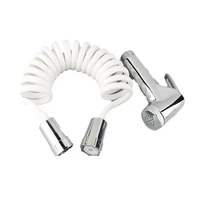 1set handheld shattaf bidets spray nozzle toilet faucet cleaning flusher travel shower head with 1 5m hose bathroom accessories