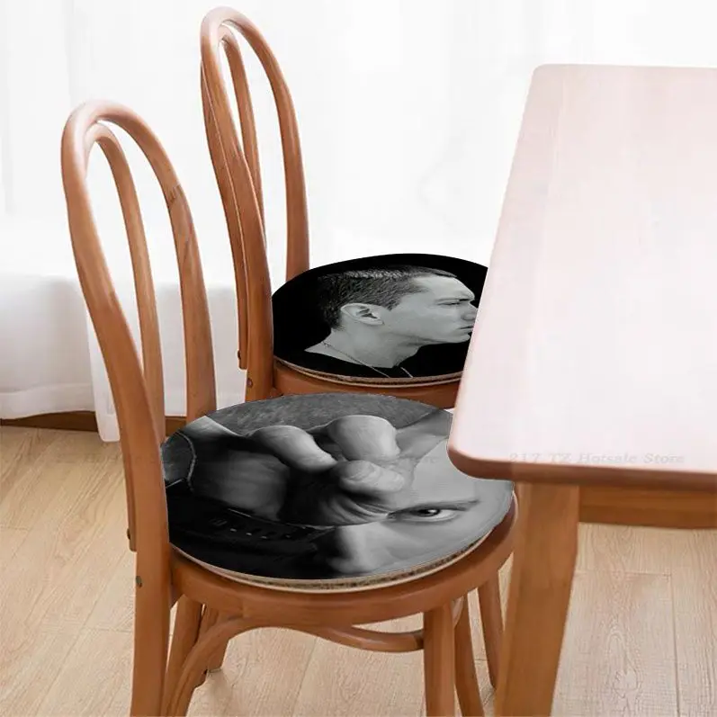 

Singer Eminem Nordic Printing Seat Cushion Office Dining Stool Pad Sponge Sofa Mat Non-Slip Sofa Cushion