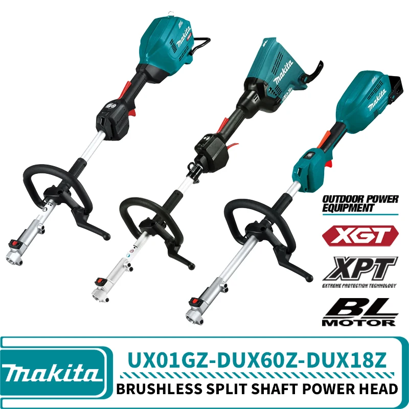 

Makita DUX18Z DUX60Z UX01GZ Brushless Cordless Split Shaft Power Head Attachment