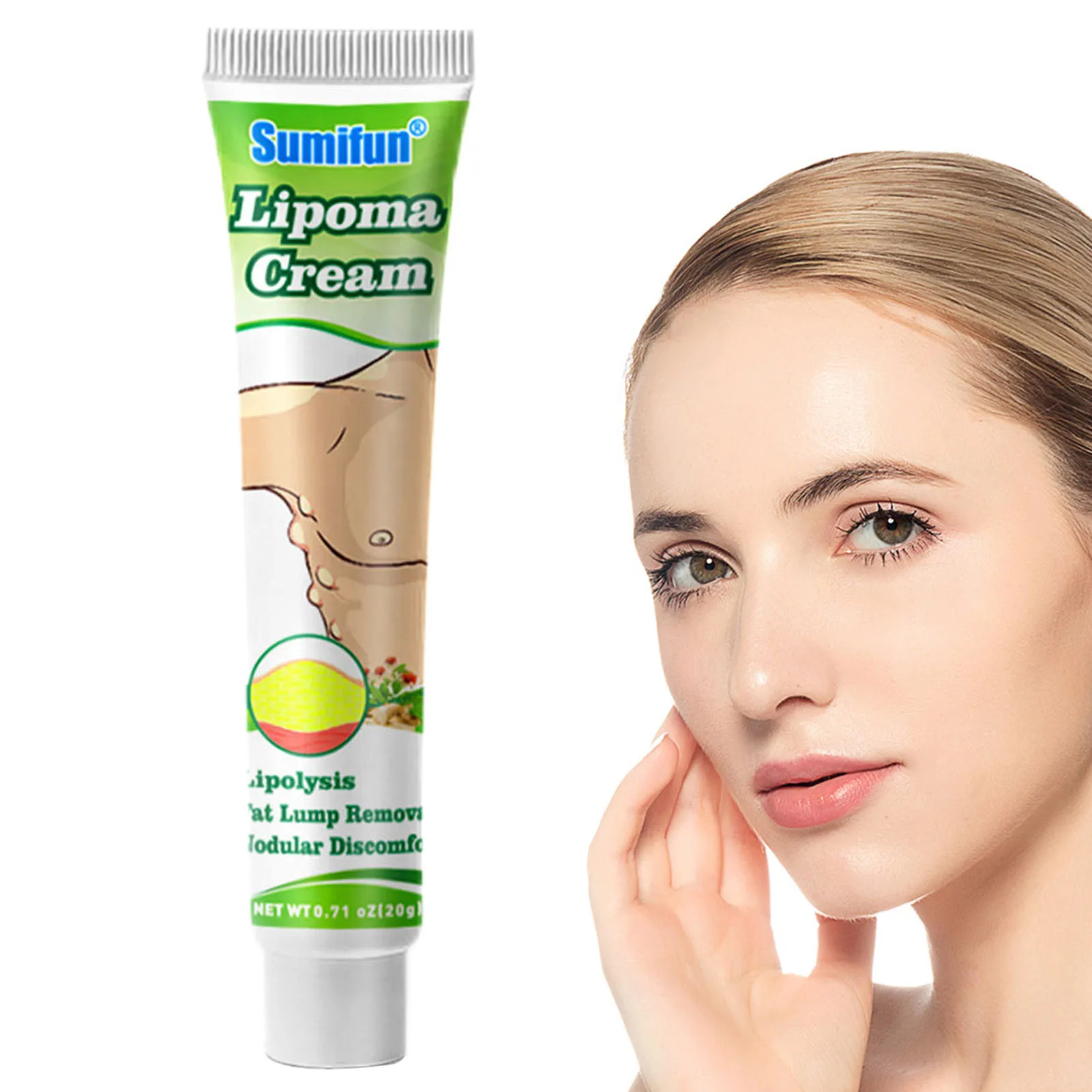 

New 20g Hyaluronic Acid Eye Cream Lighten Dark Circles Remove Eye Bags And Fat Particles Eye Serum Anti Skin Care Cream