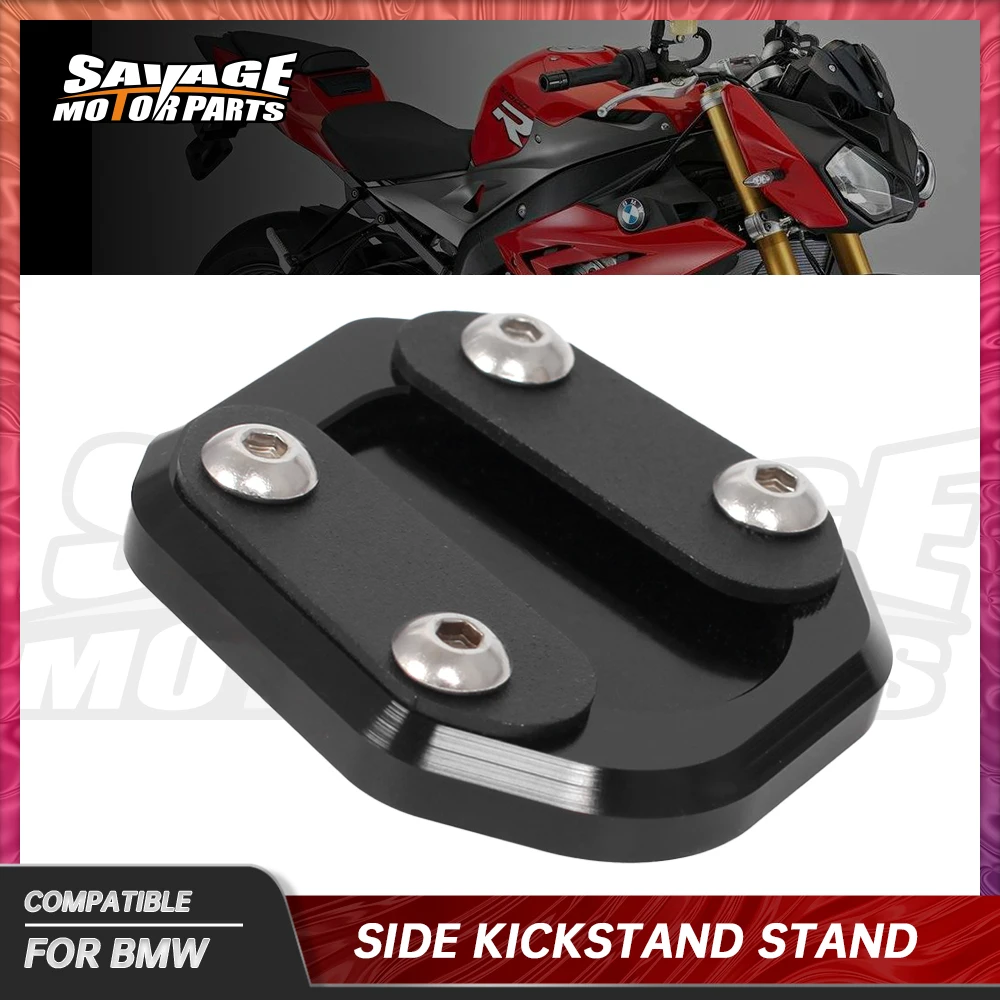 

Kickstand Side Stand Plate For BMW S1000R S1000RR S1000XR 2010-2018 Motorcycle Accessories Extension Stands Foot Pad Base Racing
