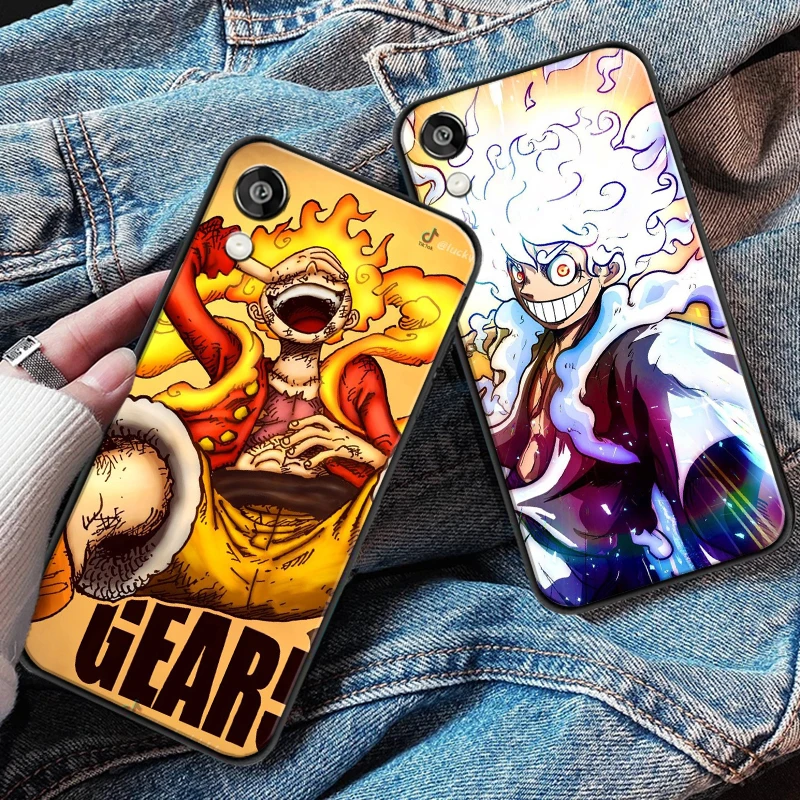 

NARUTO ONE PIECE For Huawei P Smart Z 2019 2020 P20 P30 Lite Pro Phone Case Coque Black Funda Back Liquid Silicon