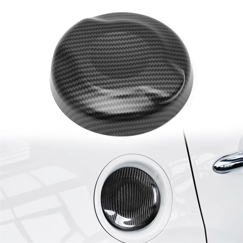 

New For MINI Cooper S F55 F56 F57 2.0T Plastic Ray Style Black Fuel Tank Cover Car-Styling Accessories Fuel Cap Tank Cover