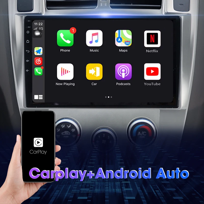$86.59 2 din Android 11 Car Radio Multimedia Video Player Navigation GPS For Hyundai Tucson 2004 - 2009 Carplay IPS Stereo DVD screen