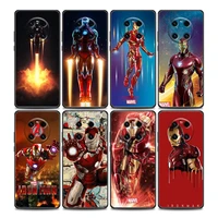marvel phone case for huawei y6 y7 y9 2019 y6p y8s y9a y7a mate 10 20 40 pro lite rs tpu case cover cool iron man marvel