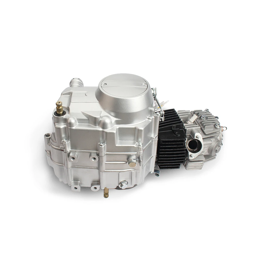 Мотоциклетный двигатель в сборе 100 куб.см 4-тактный для Win100 горизонтальный