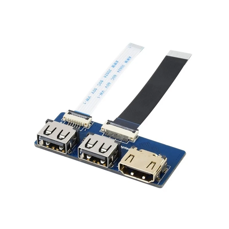 

USB HDMI-Compatible Adapter For Raspberry Pi CM4 IO Base Board, Adapting FFC Connector To Standard Connector