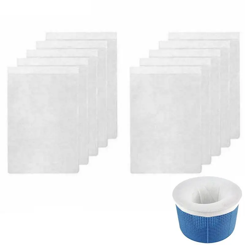 Носки для скиммера бассейна эффективные листья ловец пыльца эластичные носки с