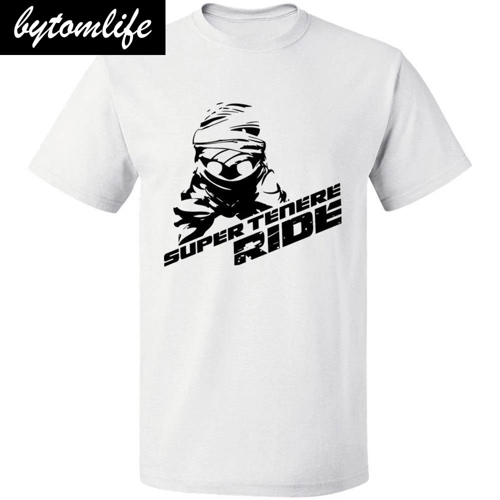 

2019 New Arrival Men'S Fashion Free Shipping MEN T-SHIRT Vintage Super Tenere Motorbike 100% Cotton Brand New T-Shirts