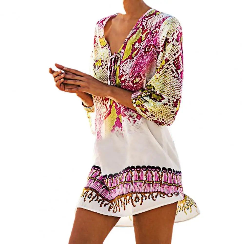 

Swimsuit Cover Breathable All-match Multi-color Trendy Women Swimsuit Cover Up for Women пляжная одежда ropa de mujer