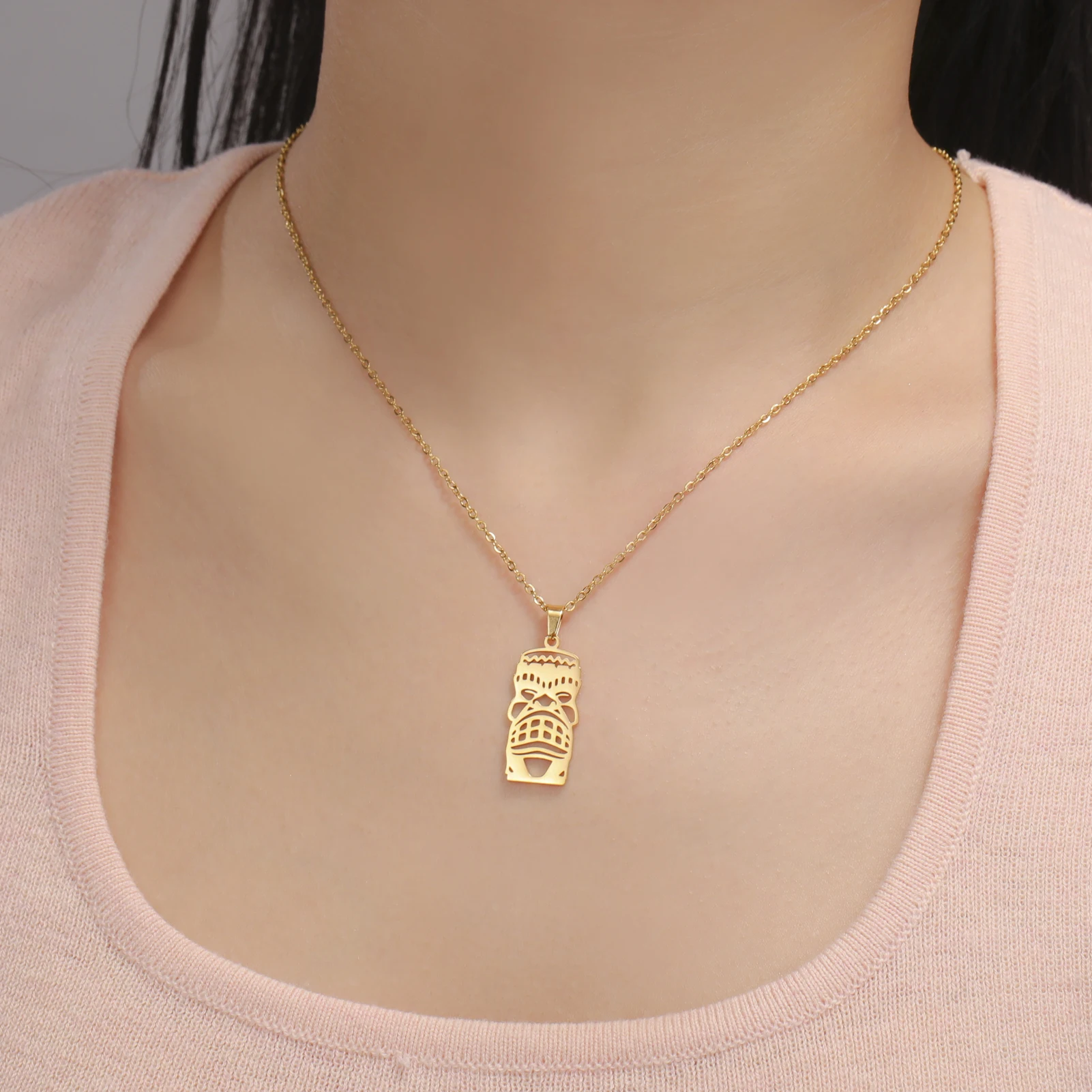 Женский смешной джокер из нержавеющей стали в стиле хип-хоп