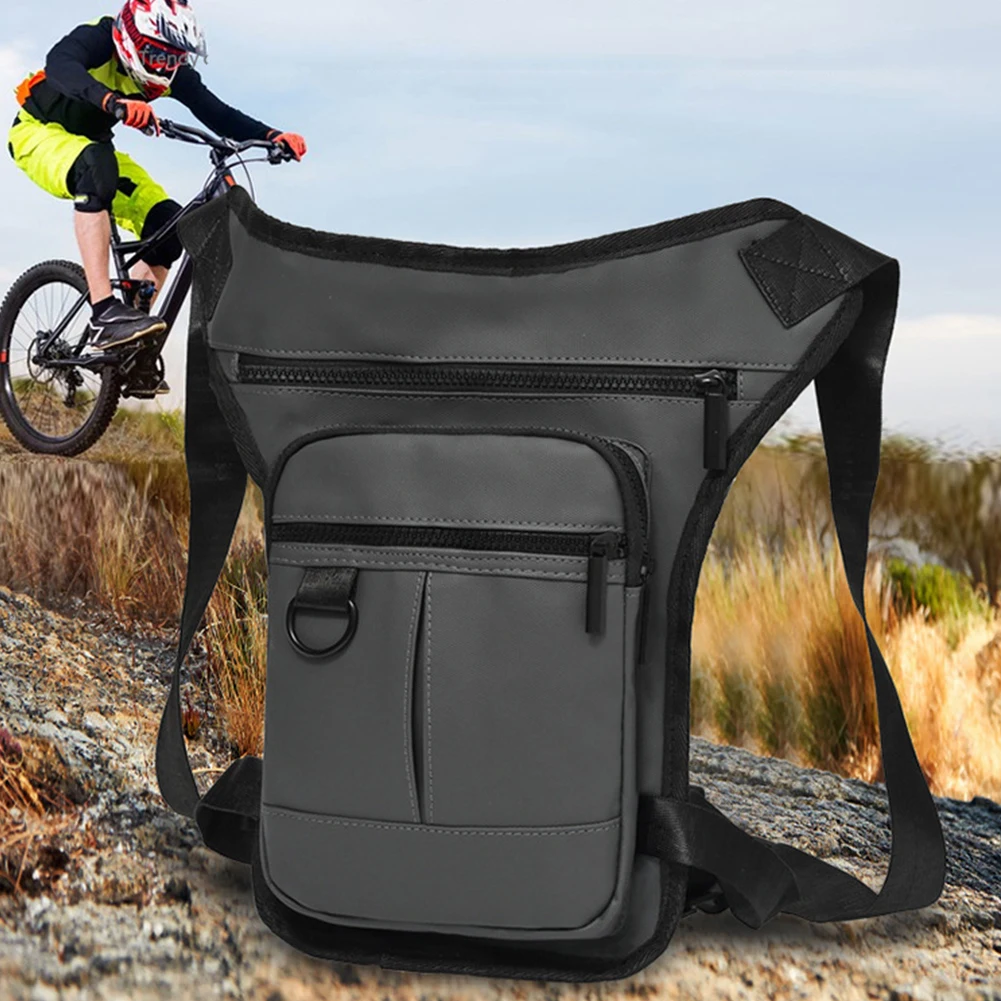 Мужская мотоциклетная боковая сумка для ног большая вместительная гонщика на
