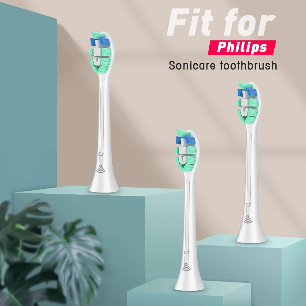 

Сменные насадки для зубной щетки Philips электрическая зубная щетка Sonicare, HX6063,HX6250,HX6530,HX6730,HX6930 HX9023 HX6024 HX3220