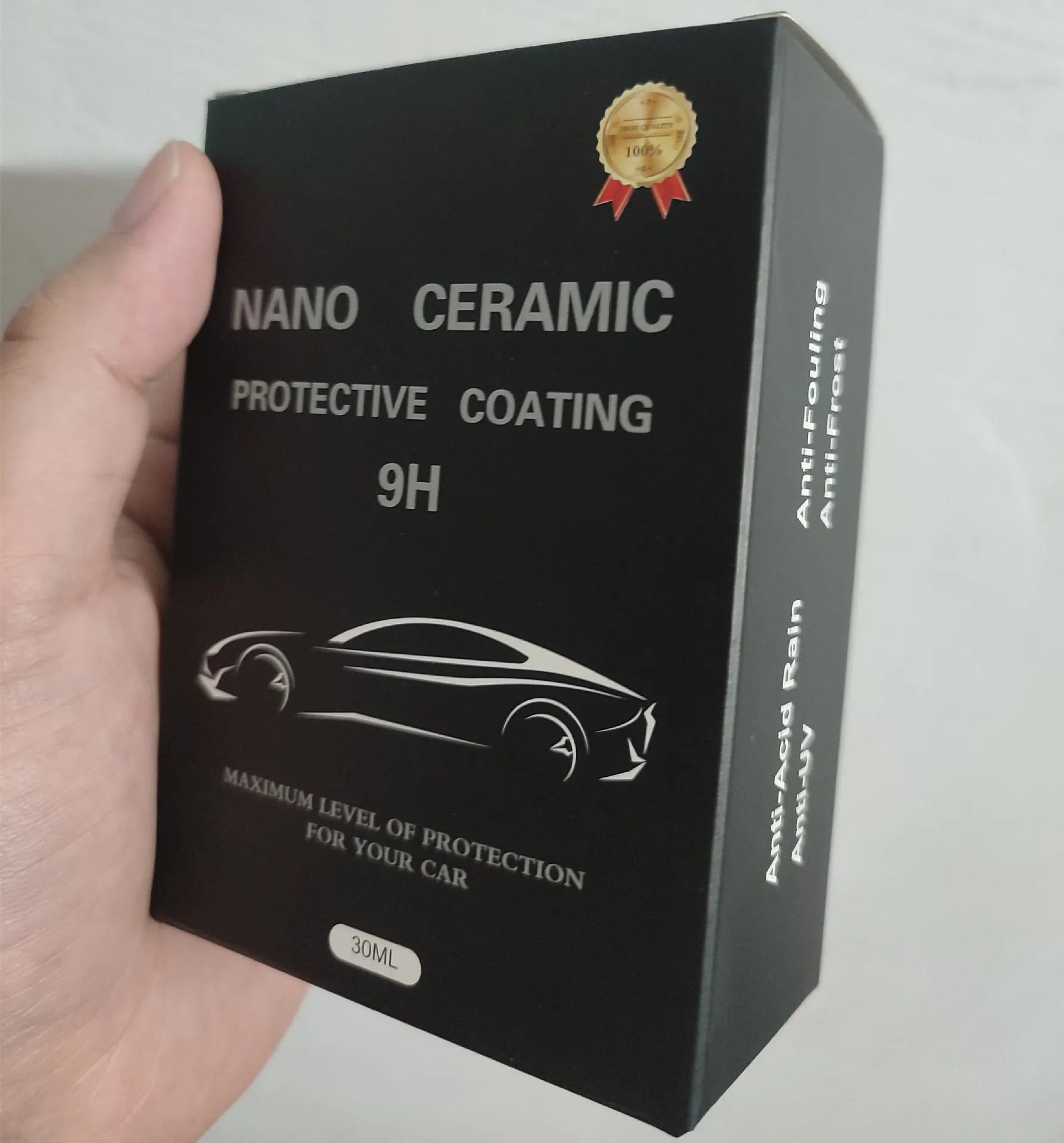 

9H Nano Ceramic Car Coating Detailing Scratch Resistant Super Hydrophobic Anti-Uv Anti-Frost Anti-Fouling Car Accessories
