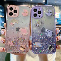 glitter case for samsung a32 a22 a30 a33 a31 a20 a21s a20s s20 s21 fe s22 plus ultra case camera protected saturn meteor cover
