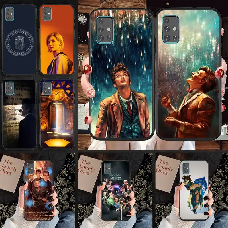 

Tardis Box Doctor Who Phone Case For Samsung A11 A12 A71 A80 M10 M20 M21 M30 M31 M31S 5G Cover Fundas