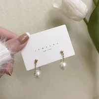 fashion new pearls korean earrings elegant luxury designer earrings