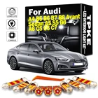 Автомобильные аксессуары TPKE Canbus, светодиодный комплект для освесветильник салона, карты, номерного знака для Audi A4, B5, B6, B7, B8, Avant Sedan, A5, S5, B8, A6, C5, C6, C7