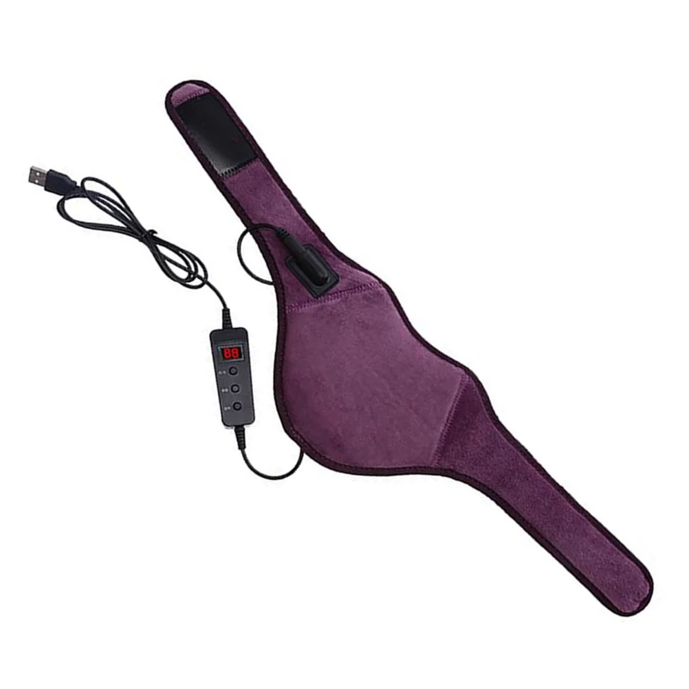 

Neck Heating Electric Belt Brace Support Purple Protectorcollar Wrap Pad Heated Cervical Cover Waist Pain Guard Shiatsudevice