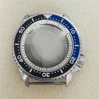 41 5mm watch case for skx007 nh35nh364r movement modified part stainless steel cases replacement for skx007 movements
