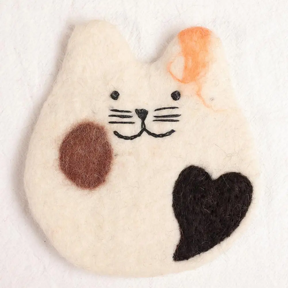 Подставка для кофейной чашки с дизайном кота подставка милым мультяшным котом