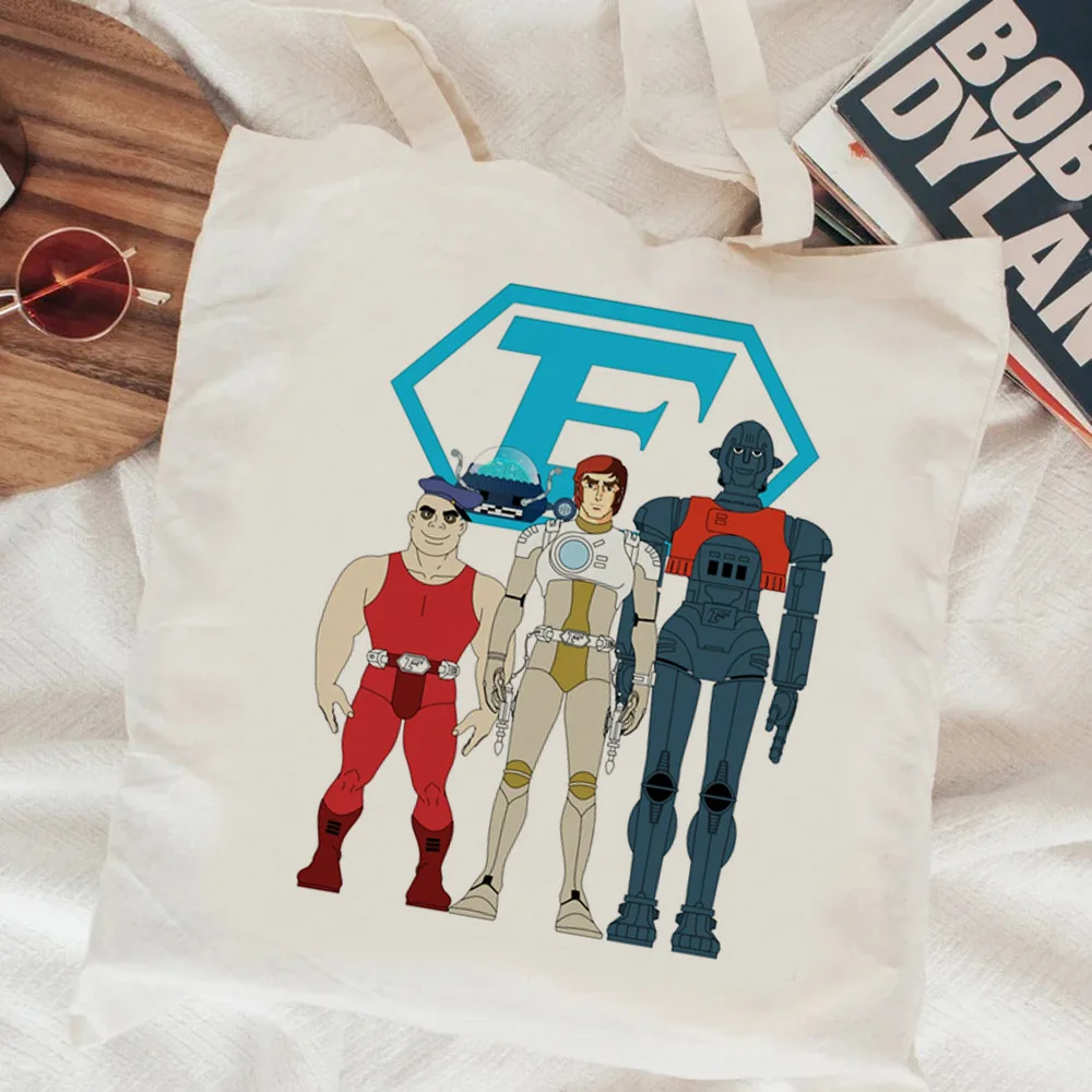 Сумка для покупок Captain Future многоразовая сумка-тоут сумка из джута переработанных