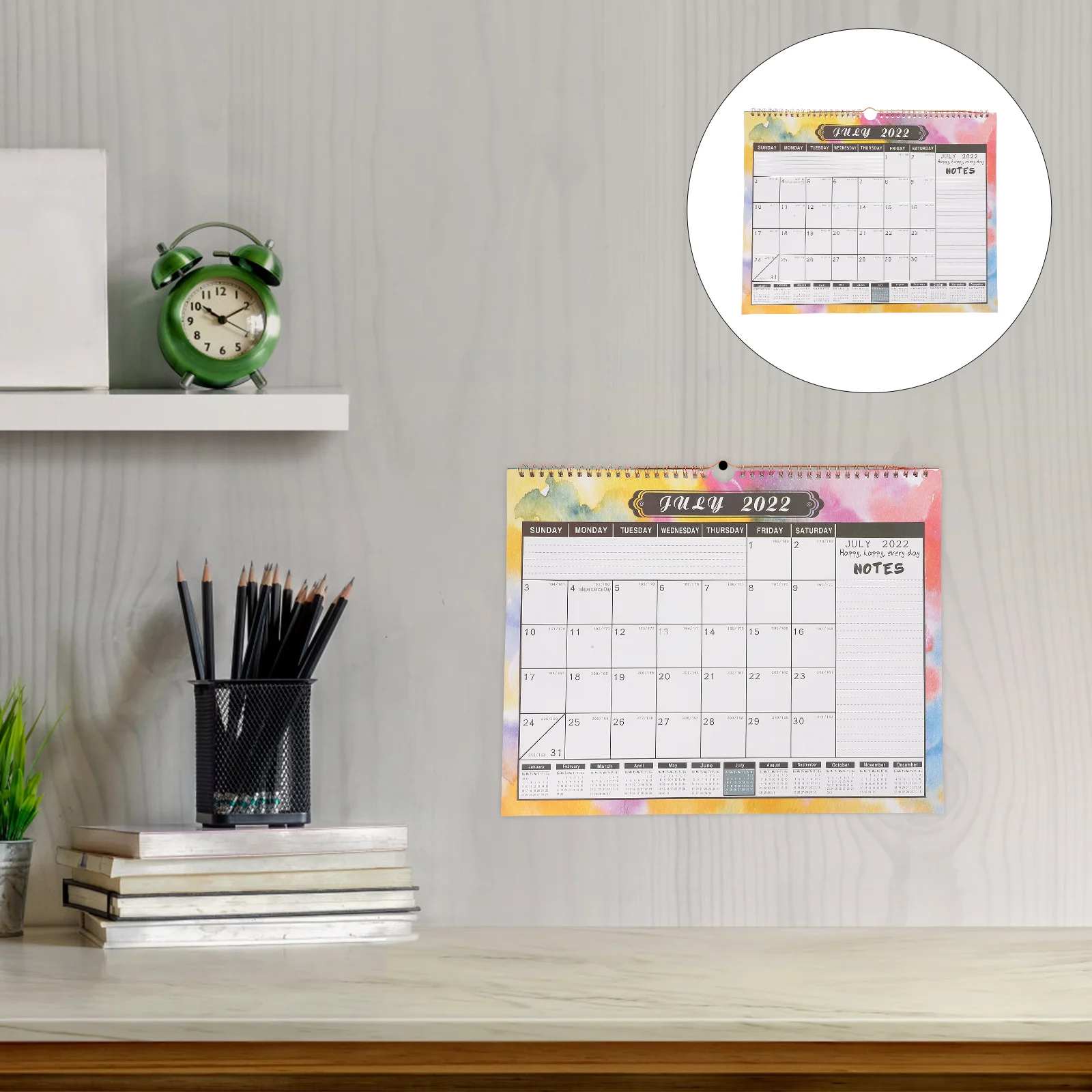 

Calendar 2023 2022 Wall Planner Book Monthly Hanging Schedule Yearly Planning Daily Year Teacher Budget Drawdown Financial Books