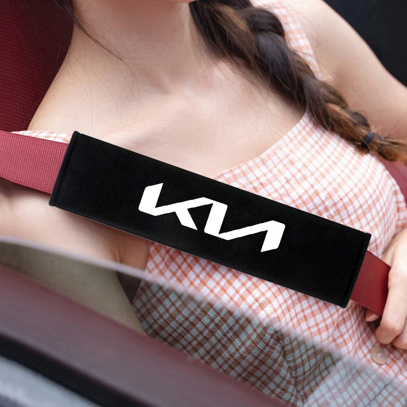 2 шт. хлопковый чехол для ремня безопасности автомобиля защитные плечи