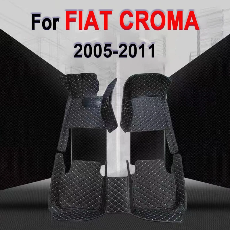 

Автомобильные коврики для FIAT Croma 2005-2011, коврики, подставки для ног, аксессуары, водонепроницаемые аксессуары для салона автомобиля