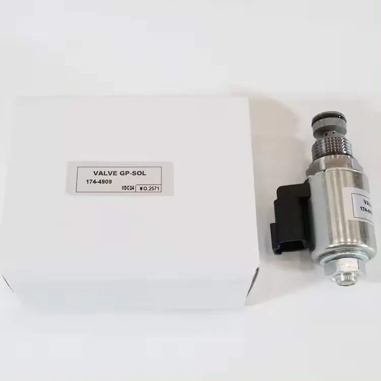 Запчасти для машин Соленоидный клапан в сборе VDC24 NO.2571 174-4909 запчасти экскаватора