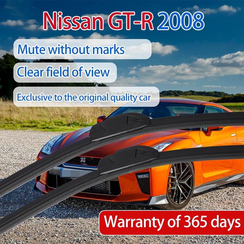 

Автомобильные стеклоочистители ShangKeWen, лезвие для Nissan стеклоочиститель без каркаса, универсальное шумоподавление, аксессуары для Nissan