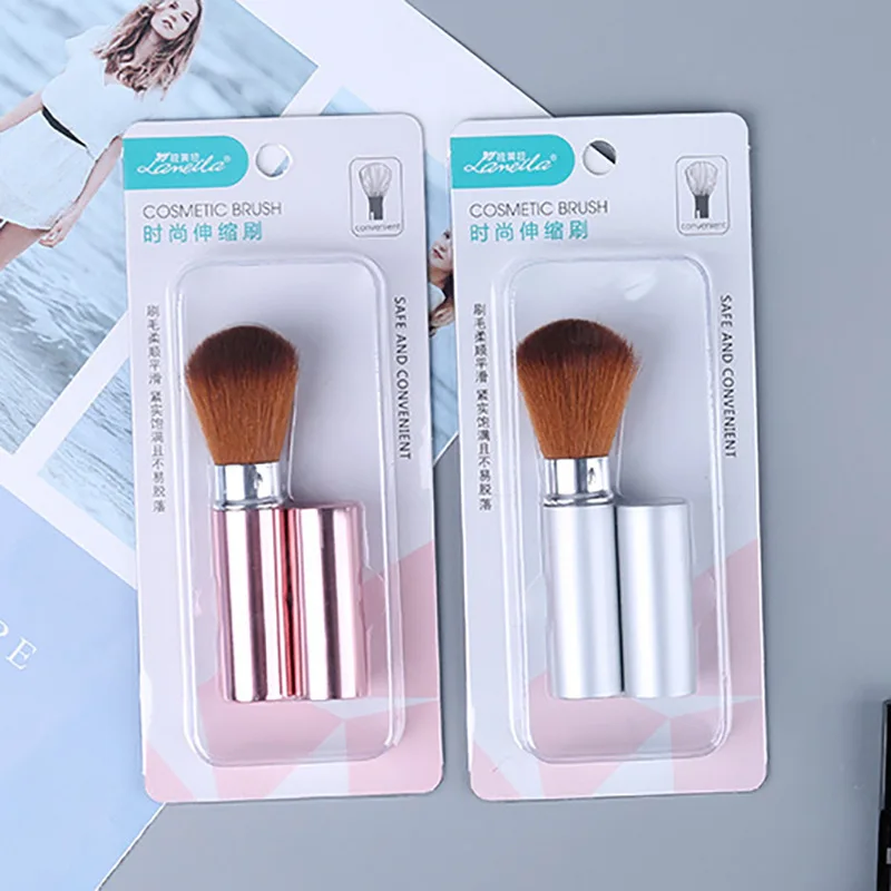 

1Pc Makeup Brush Face Cheek Contour Blusher Nose Foundation Loose Power Cosmetic Make Up Brushes Tool Powder Blush Kabuki Brush