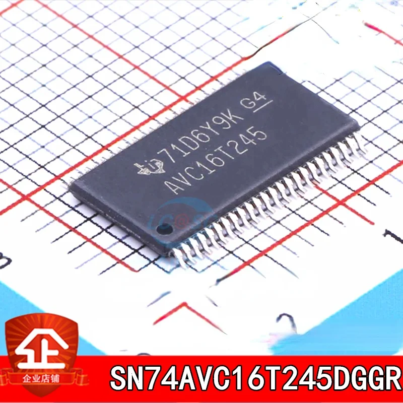 

10pcs New and original SN74AVC16T245DGGR Screen printing:AVC16T245 TSSOP48 SN74AVC16T245DGGR TSSOP-48 AVC16T245