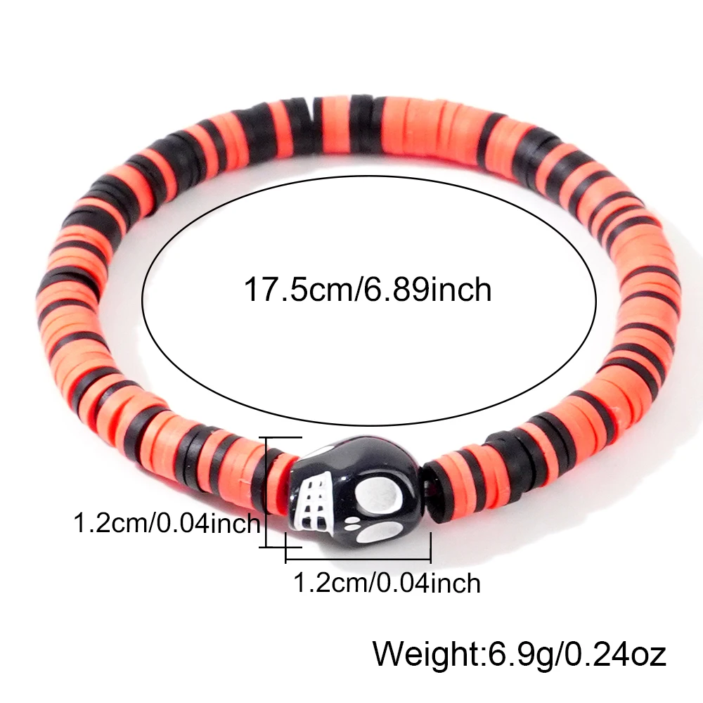 1 шт. браслет-браслет в готическом стиле 6 мм