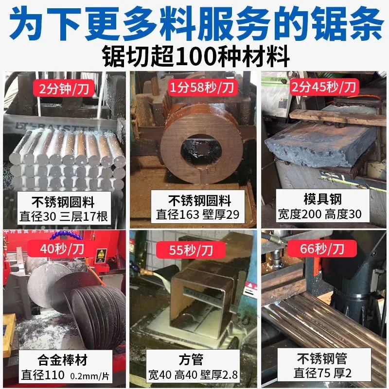 Биметаллическое полотно ленточной пилы M42 1/2 мм x 0 65 дюйма (13 мм) .025 (8/12 14 6 10/14 TPI для