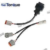 8 pin and 6 pin diagnostic cables for volvo penta diagnostic tool for volvo vodia 5 marine engine truck diagnostic cable