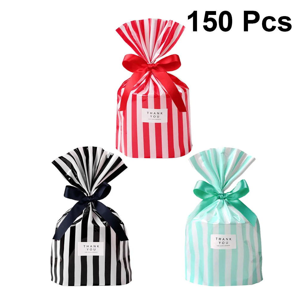 

150 Pcs Decorations Christmas Gift Bags Storage Candy Pouch Souvenir Pouches