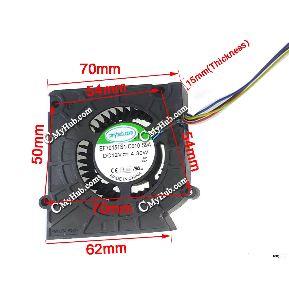 Новинка для HP PRODesk Mini 600 EliteDesk 800 G1 Gen ENT14 747932 -001 768424 EF70151S1-C010-S9A PVB070E12H BUB0712HH