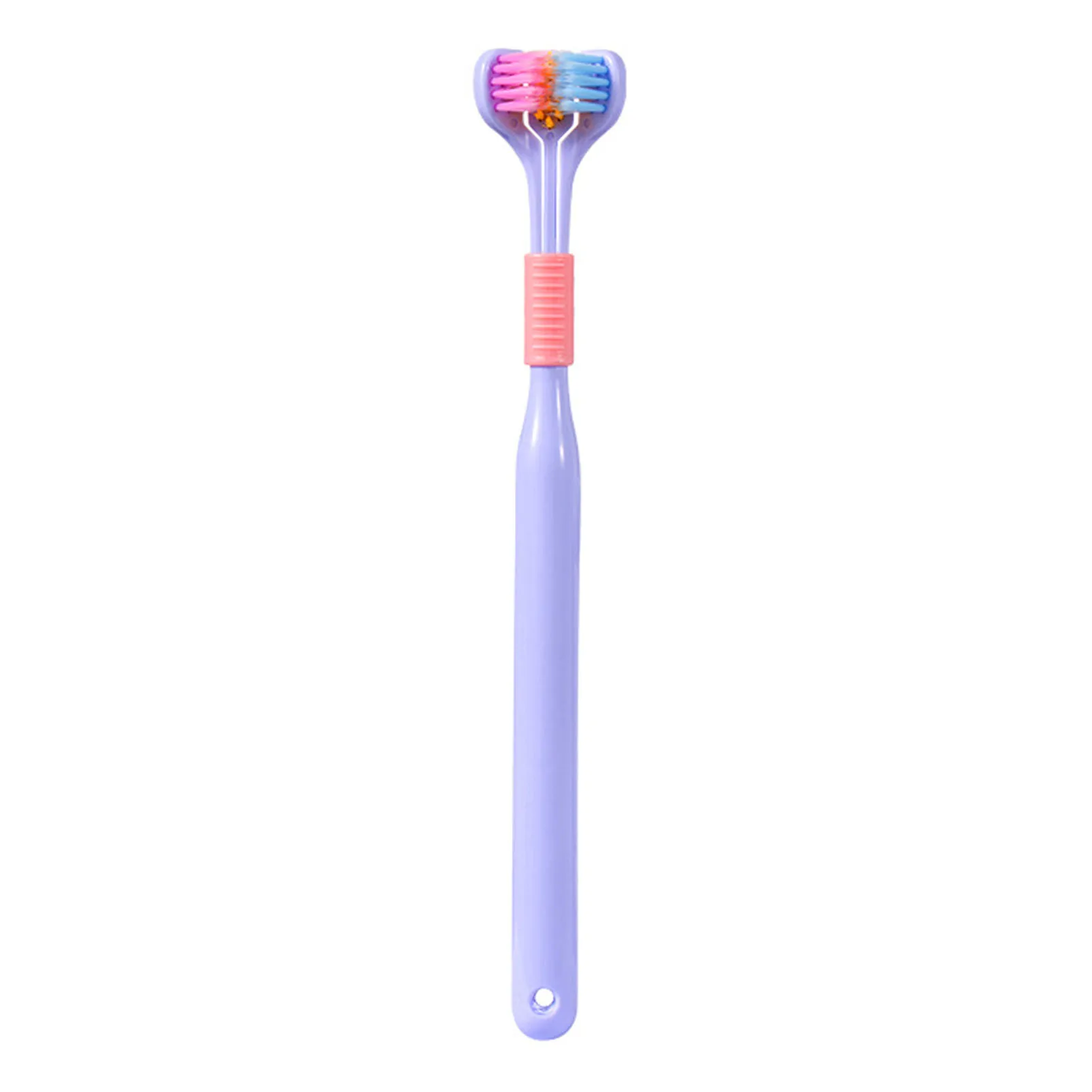 

Three-Sided Soft Hair Toothbrush Effective Wrap-Around Oral Care Tooth Brush
