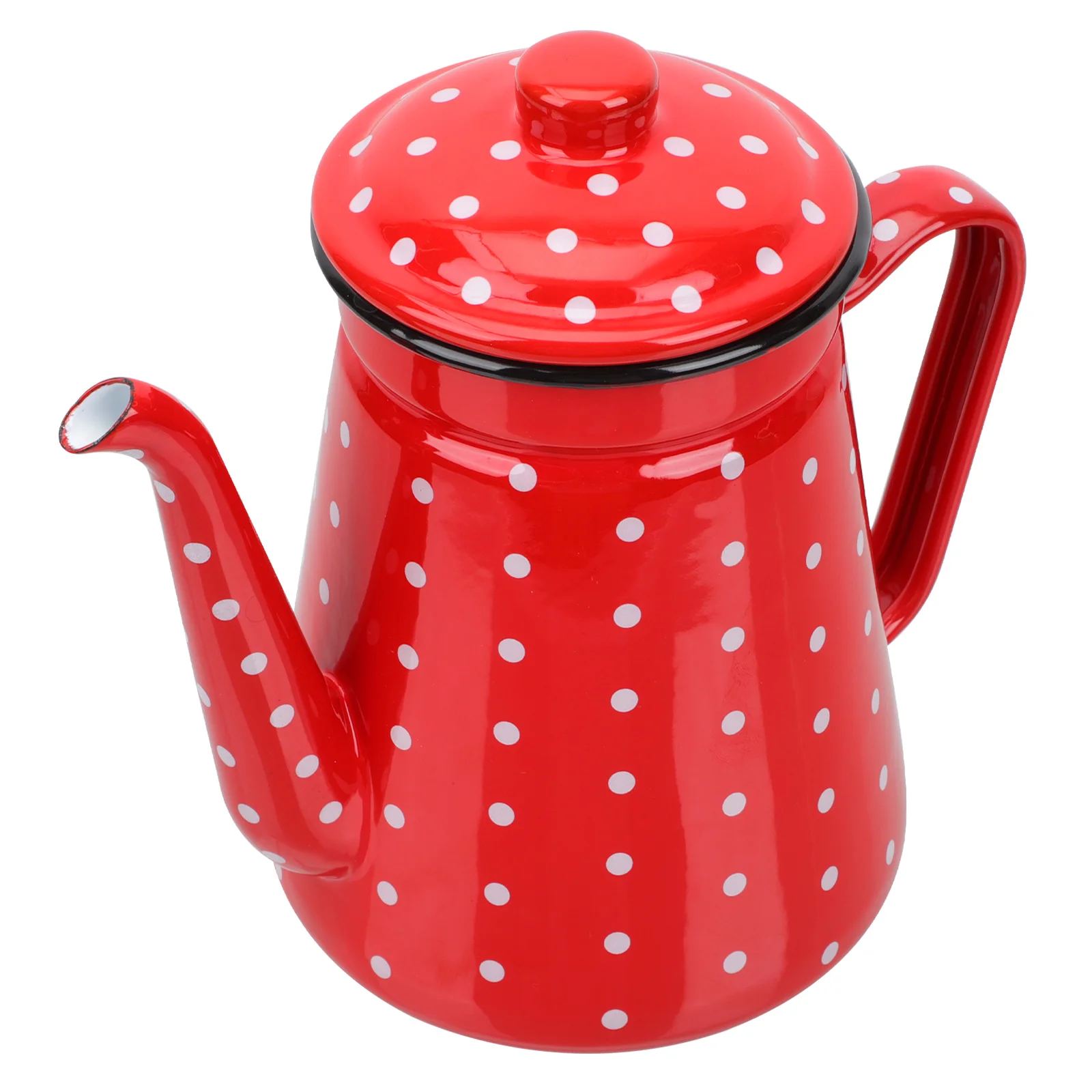 

Coffee Kettle Pour Over Coffee Maker Stovetop Teapot Vintage Coffee Boiling Pot Water Pitcher 15L for Office Home Office