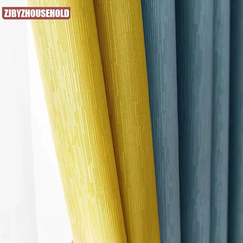 

Шторы блэкаут в современном минималистичном стиле, однотонные занавески для гостиной, спальни, балкона, на заказ