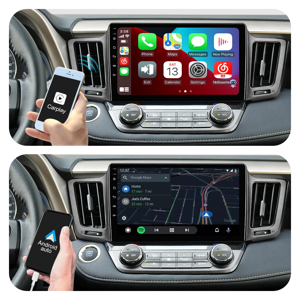 Автомобильный мультимедийный плеер Android 10 0 для Toyota RAV4 RAV 4 2013-2017 2Din Авторадио