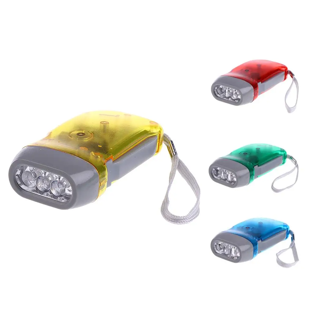 Ручной фонарик для походов с ручным нажатием