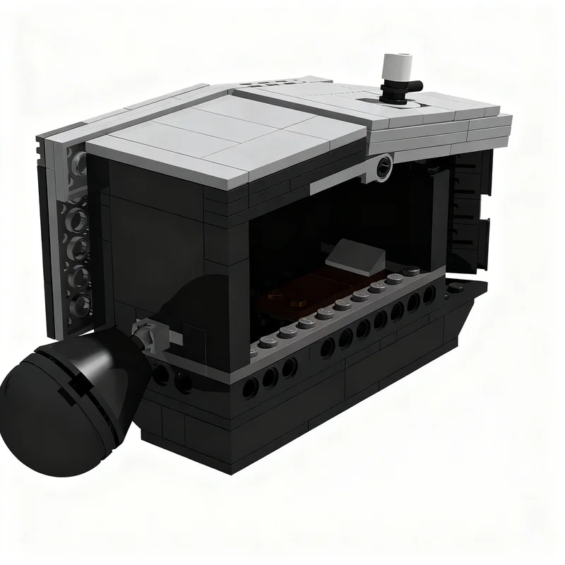 Фото 1053 детали MOC DHV MAGELLAN Death Stranding 2: Модель пляжной лодки, конструктор, игрушка для сборки, рождественский подарок, креативная идея для самостоятельной сборки №1