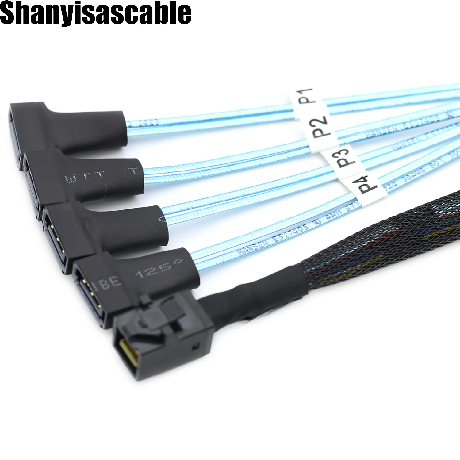 1 0 м внутренний Mini SAS HD SFF-8643 cord 36P male к 4 SATA 7P Кабель сервера