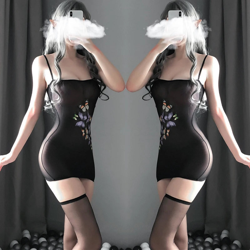 

Порно женские сексуальные колготки, женские подтяжки с вышивкой бабочки, эротические Соблазнительные костюмы