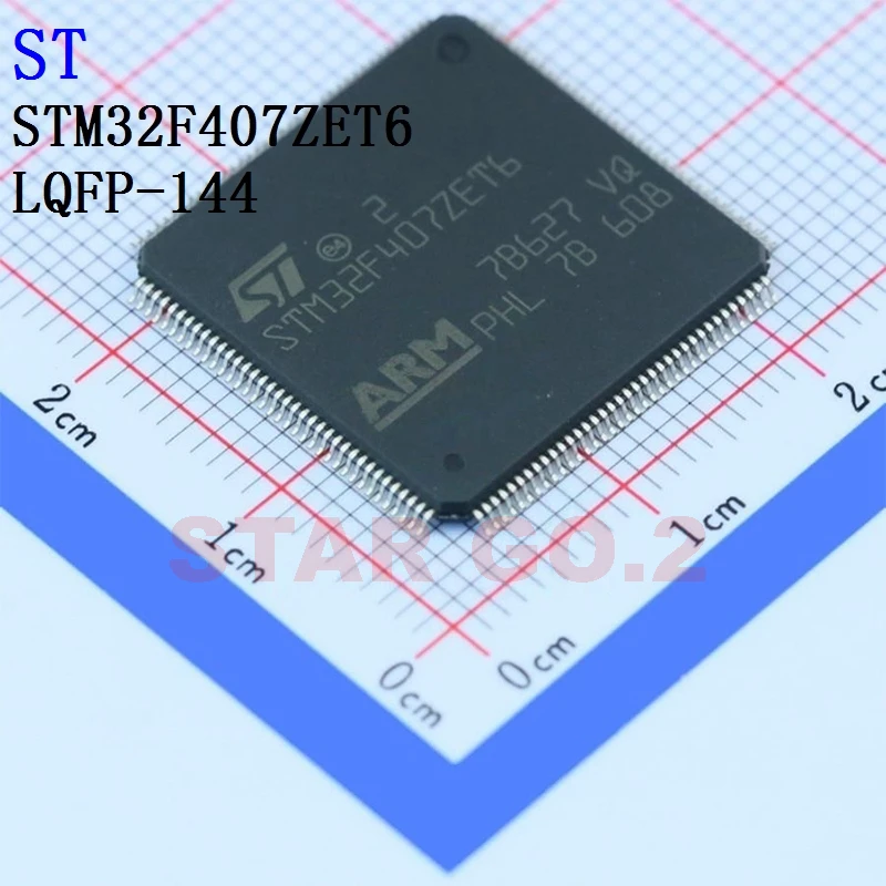 

2PCSx STM32F407ZET6 LQFP-144 ST Microcontroller