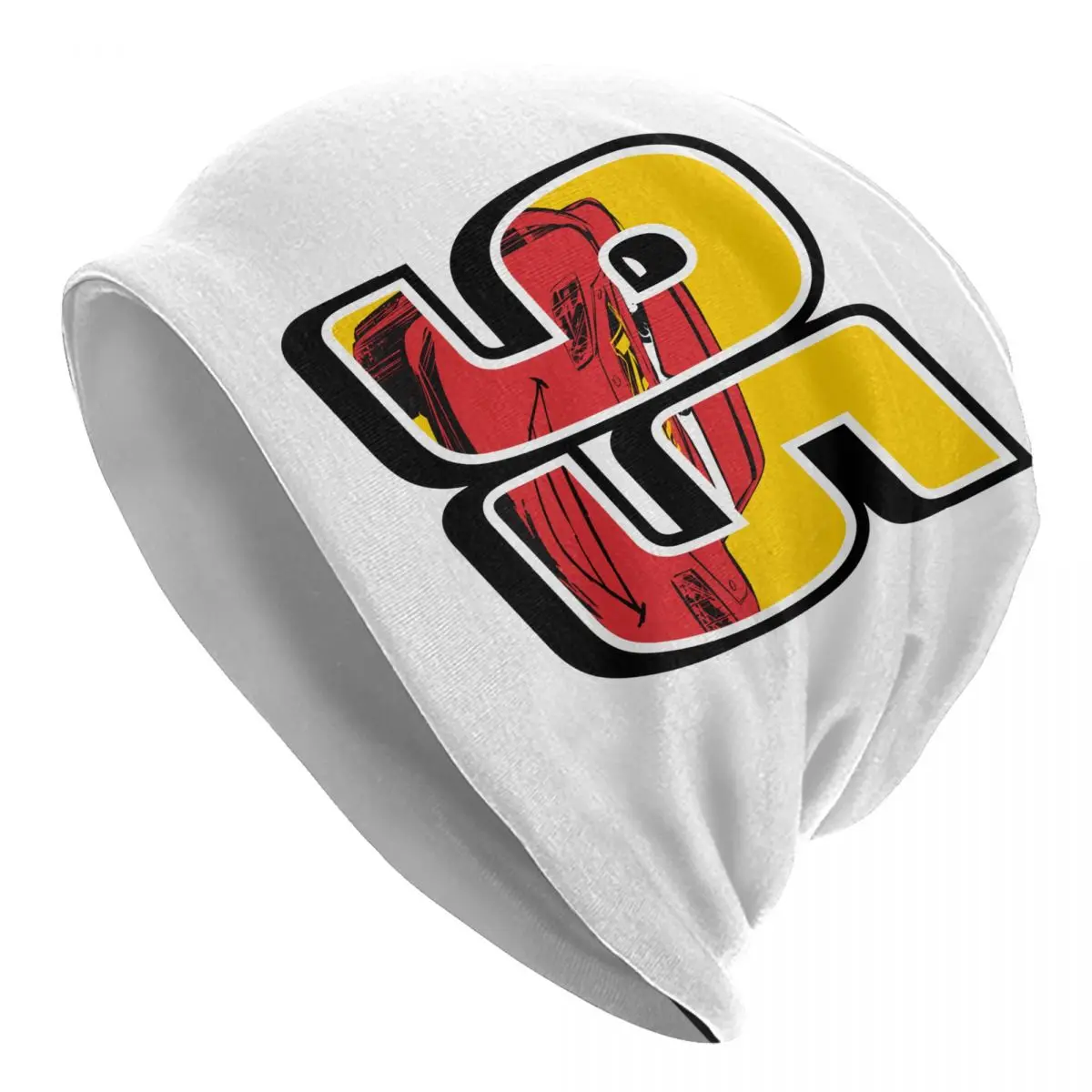 Головной убор Lightning McQueen Go 95 шапочки в стиле хип-хоп для улицы облегающие шапки