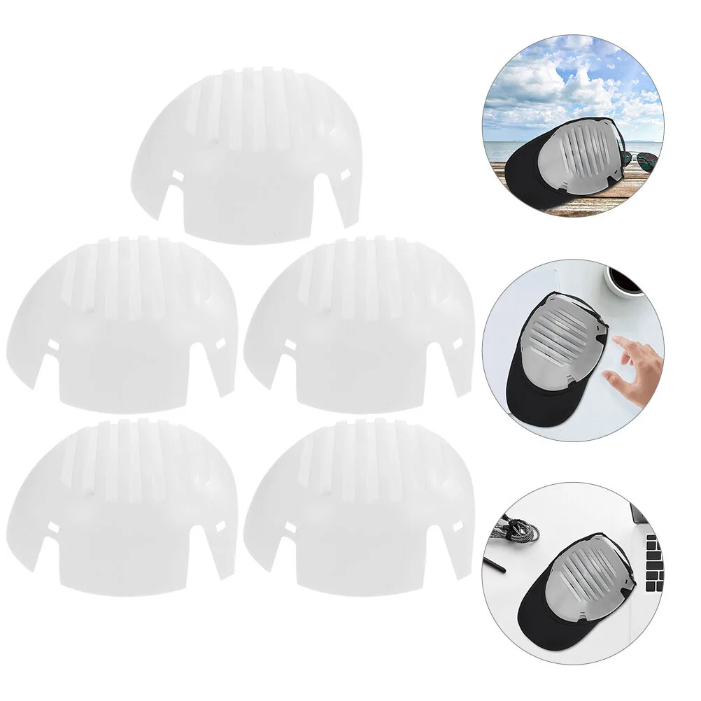 

5 Pcs Baseball Safety Hat Insert Bump Cap Men Hats Caps Liners Universal Work Bonnet